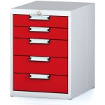 Alfa 3 Mechanic 5 zásuvky červené dveře – Zboží Dáma