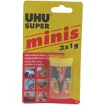 UHU Super Glue Minis 3x1g – HobbyKompas.cz
