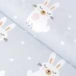 Goldea bavlněné plátno - zasnění králíčci 160 cm – Hledejceny.cz