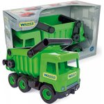 Wader Middle Truck auto domíchávač betonu 38 cm žluté plastové 32124 – Zboží Mobilmania