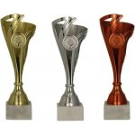 Sada pohárů zlato/stříbro/bronz 1010195 – Hledejceny.cz