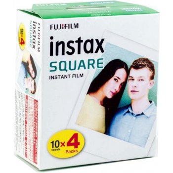 Fujifilm Instax Square film 40 snímků (4x10ks Pack)