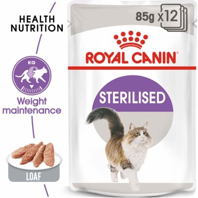 Royal Canin STERILISED Mousse 12 x 85 g – Zboží Mobilmania