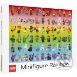 LEGO® Chronicle Books Duhové minifigurky 1000 dílků – Zboží Dáma LEGO® Chronicle Books Duhové minifigurky 1000 dílků – Zboží Dáma