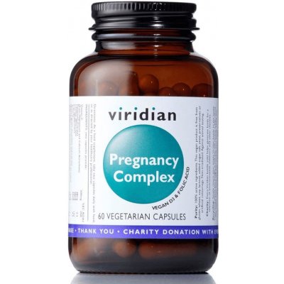 Viridian Nutrition Pregnancy Complex 60 kapslí (Natural multivitamín pro těhotné)