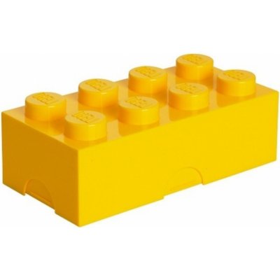 LEGO® Svačinová krabička žlutá Lunch box – Zbozi.Blesk.cz