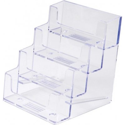 Jansen Display SCRITTO stojánek na vizitky, 4 kapsy, 99 x 101 mm – Sleviste.cz