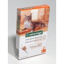 Veterinární přípravek Advantage Spot-on pro malé kočky a králíky 40 mg 4 x 0,4 ml