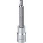 Klíč nástrčný s výstupem, 1/2" čtyřhran, pro šrouby s vnitřním 6-hranem, dlouhý typ dĺžka 100 mm, HX 7 | Fortum (4700627) – Sleviste.cz