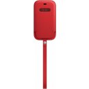 Apple iPhone 12 mini Leather Sleeve with MagSafe (PRODUCT)RED MHMR3ZM/A