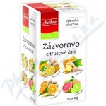 Apotheke Zázvorovo citrusové čaje 4v1 20 x 2 g – Hledejceny.cz