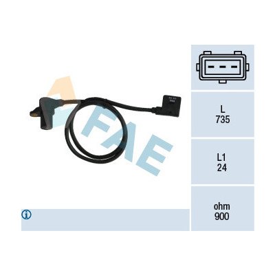 Generátor impulsů, klikový hřídel FAE 79038 – Zboží Mobilmania