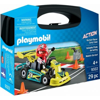 Playmobil 9322 Přenosný box Motokára – Zboží Mobilmania