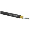 síťový kabel Solarix SXKO-MINI-4-OS-HDPE Zafukovací MINI 04vl 9/125 HDPE Fca, černý