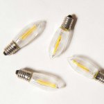 FILAMENT LED čirá žárovka pro svícen 34V 0,2W balení 100 ks – Hledejceny.cz