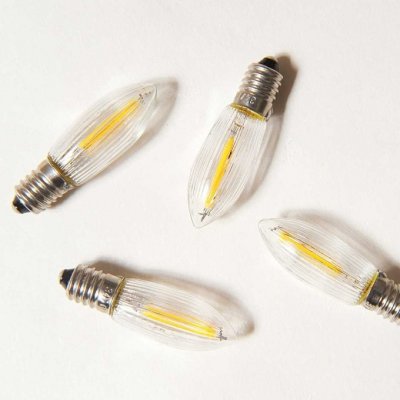 FILAMENT LED čirá žárovka pro svícen 34V 0,2W balení 100 ks – Hledejceny.cz