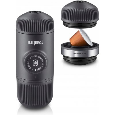 Wacaco Nanopresso Grey Patrol + NS adaptér – Zboží Dáma