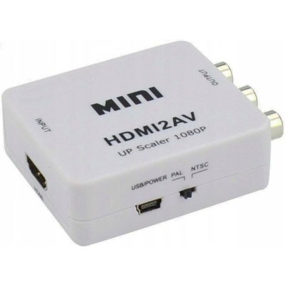 Převodník signálu adaptér INF HDMI na AV / RCA – Zboží Živě