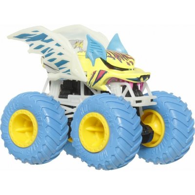 Mattel Hot Wheels Monster Trucks Svítící ve tmě GOTTA GO, JCG69 – Zboží Dáma