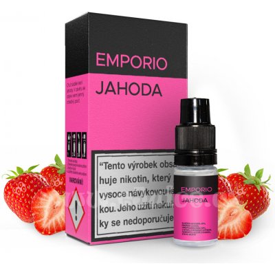 Imperia Emporio Strawberry 10 ml 18 mg – Zboží Mobilmania