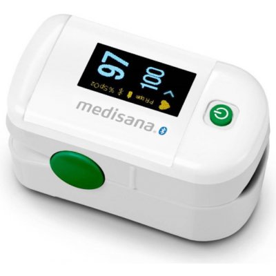 Medisana PM 100 Connect monitor srdečního tepu Prst, Bílá