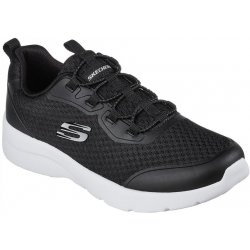 ! ! Skechers Dynamight 2.0 Social Orbit Women's Trainers Black/White