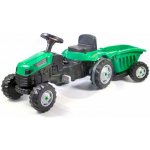 Woopie Šlapací traktor Farmer GoTrac MAXI s Silent Wheels Trailer – Zboží Dáma
