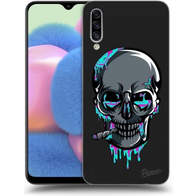 Pouzdro Picasee silikonové Samsung Galaxy A30s A307F - EARTH - Lebka 3.0 černé – Sleviste.cz