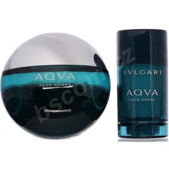 Bvlgari Aqva Pour Homme EDT 100 ml + deostick 75 ml dárková sada