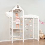 Montessori Furniture dětské hřiště Tower Climbing white/pastel – Zboží Dáma