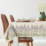 EUROFIRANY GOBELÍNOVÝ UBRUS LAVENDER 140X180cm – Zboží Dáma