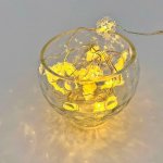 DecoLED DecoLED LED světelný řetěz na baterie s vločkami 20 diod 2,3 m – Hledejceny.cz