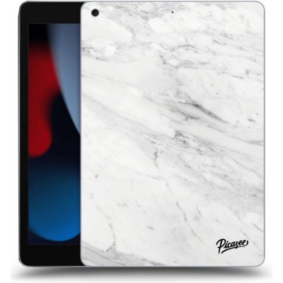 Picasee silikonový Apple iPad 10.2" 2021 9. gen White marble čiré