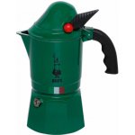 Bialetti konvička Moka Alpina 3 Zelené – Zboží Mobilmania