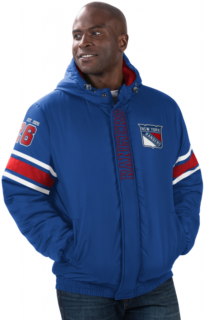 G-III pánská bunda New York Rangers Tight End Winter Jacket
