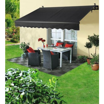 Sunfun Výsuvná markýza, antracit, 4 x 2,5 m – Sleviste.cz