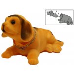 Pes s kývací hlavou oranžovo hnědý Alltrucker – Zboží Mobilmania