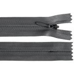 Prima-obchod Spirálový zip skrytý No 3 délka 18 cm, barva 312 šedá tmavá – Hledejceny.cz