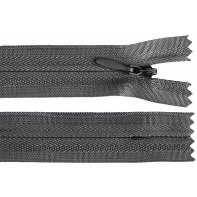 Prima-obchod Spirálový zip skrytý No 3 délka 18 cm, barva 312 šedá tmavá – Hledejceny.cz