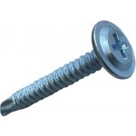 Vrut samovrtný s rámovou hlavou a křížovou drážkou do plechu bílý pozink 4,2x32 - 500ks – Zboží Mobilmania