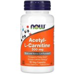 Now Foods Foods Acetyl-L-Carnitine 500 mg 50 kapslí – Hledejceny.cz