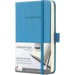 Sigel záznamní kniha Conceptum černá čtverečkovaná tvrdé desky A6 194 listů – Zbozi.Blesk.cz