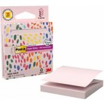 3M POSTIT Samolepicí blok poznámkových lístků „Z“ s dávkovačem, 76 × 76 mm, 90 listů, 3M POST-IT „Super Sticky“, pastelově růžová 7100398996 – Hledejceny.cz