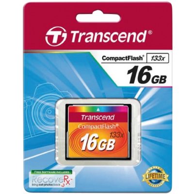Transcend CompactFlash 16 GB TS16GCF133 – Sleviste.cz