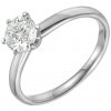 Prsteny iZlato Forever zásnubní prsten z bílého zlata Olivia IZBR1217A