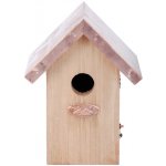 Esschert Design Dřevěná Budka "Best for Birds" antik 20 cm měděná střecha Střízlík obecný – Hledejceny.cz
