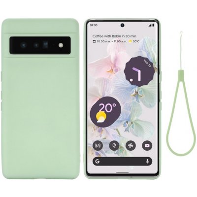 Pouzdro PROTEMIO 51697 RUBBER Ochranný kryt pre Google Pixel 7 Pro zelený – Zboží Mobilmania