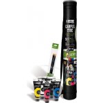 Raphaël Campus Tube Acrylic 5x100 ml akrylové barvy + 3 štětce v plastovém tubusu – Zboží Dáma
