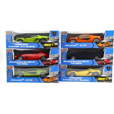 Alltoys RC závodní auto Mclaren 570S žluté 1:16 – Hledejceny.cz