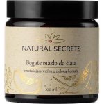 Natural Secrets tělové máslo Svěží meloun se zeleným čajem 100 ml – Zboží Dáma
